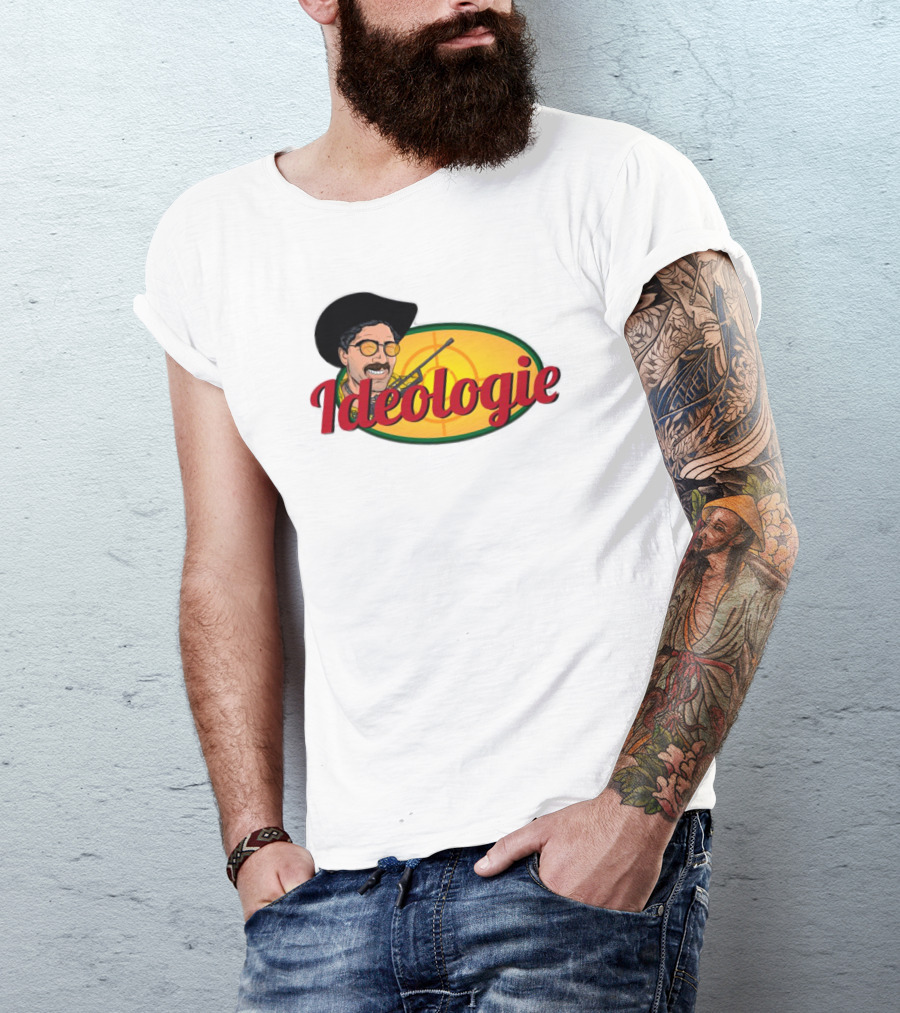 Hasan Piker Ideologie Hunter Parody Americore Popup Meet And Greet T-Shirt