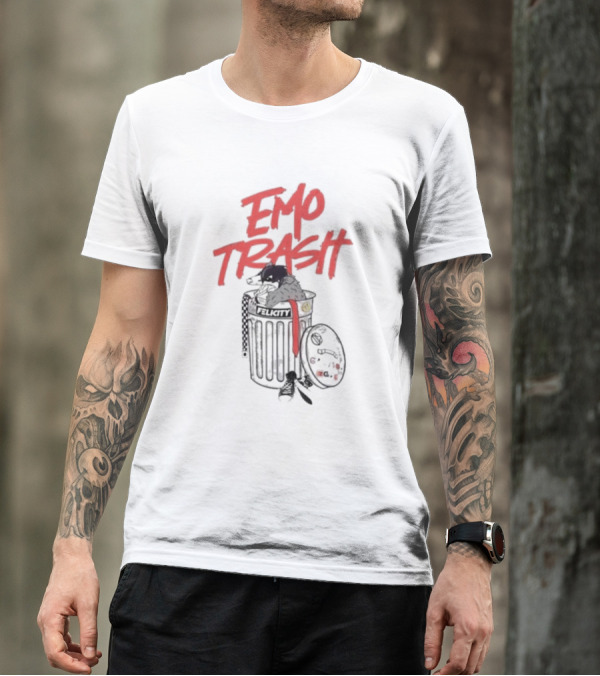 Emo Trash Racoon Felicity T-Shirt