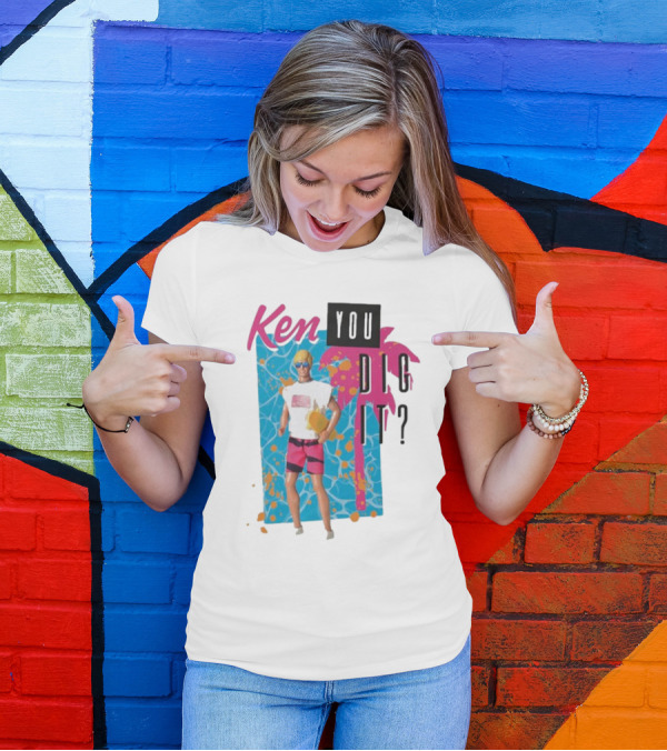 Ken You Dig It I Am Kenough Barbi Ken Surf T-Shirt