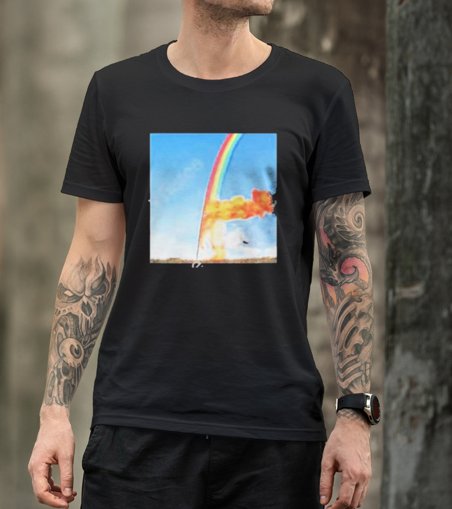 Sigur Rós Merch Átta Rainbow And Explosion T-Shirt