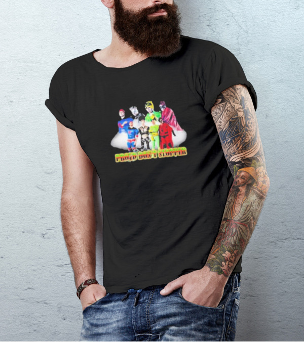 Proud Don’t Stopper Comic Heroes Ensemble T-Shirt