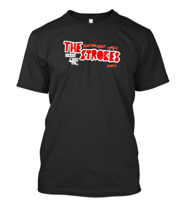 The Strokes Angel Olsen Forest Hill Merch August 19 Concert T-Shirt