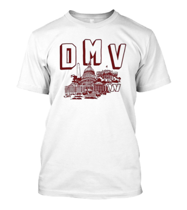 Washington Commanders DMV Capitol Obelisk XXVII T-Shirt