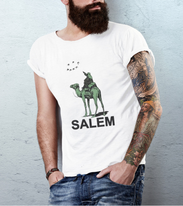 SALEМ Camel Caravan And Starry Night T-Shirt