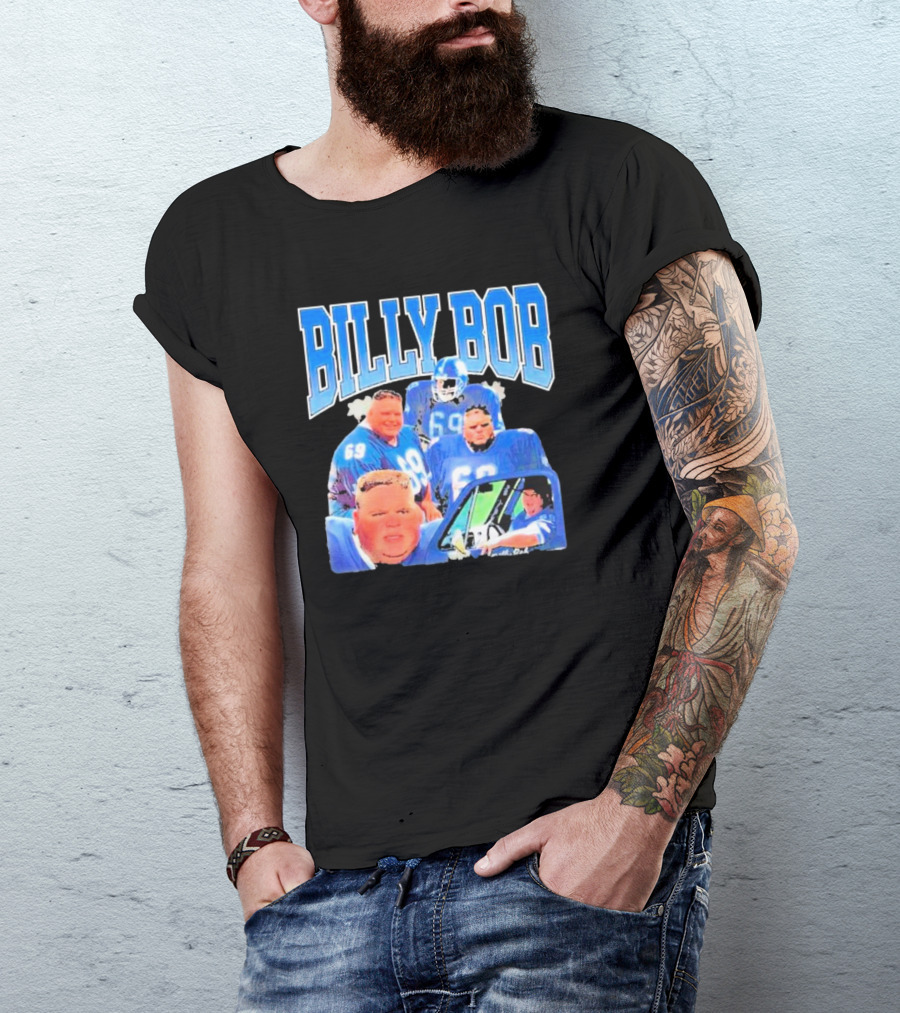 BILLY BOB 69 Football Players Kansas City Chiefs T-Shirt