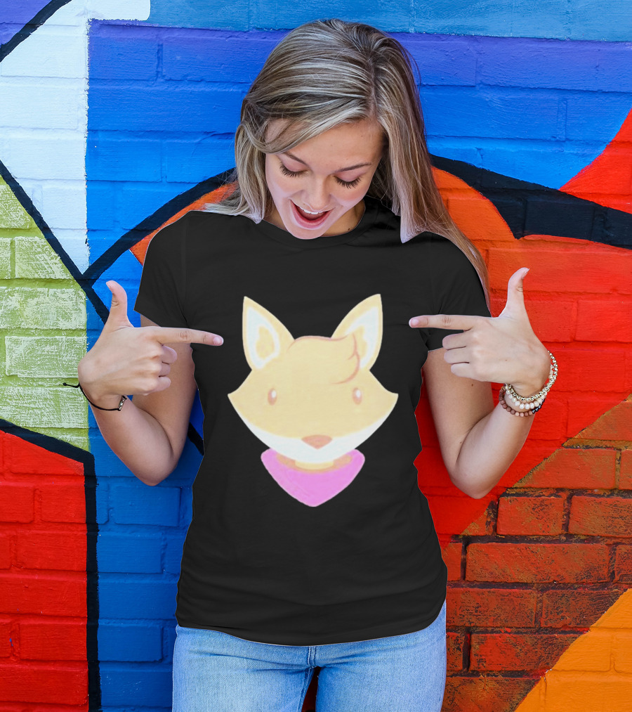 Transgender Positive Tunic Fox Head T-Shirt