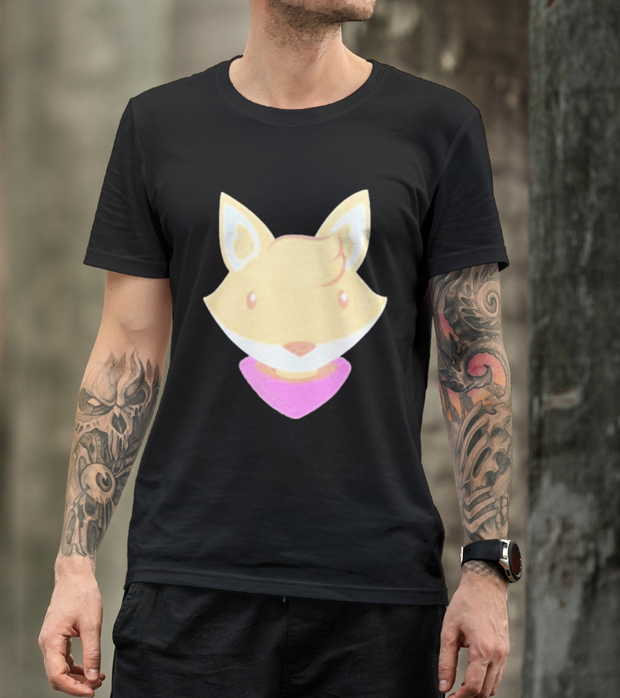 Transgender Positive Tunic Fox Head T-Shirt