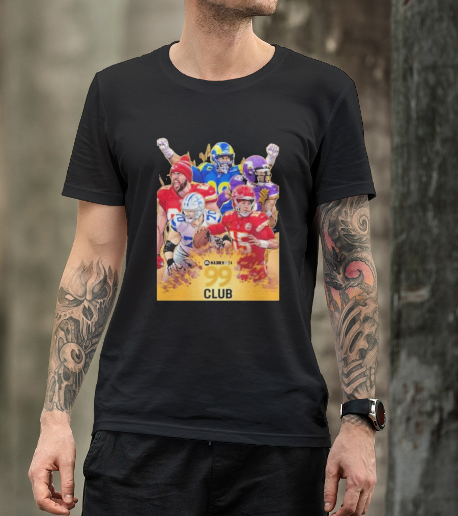Madden 24 EA Sports NFL 99 Club Star Players T-Shirt