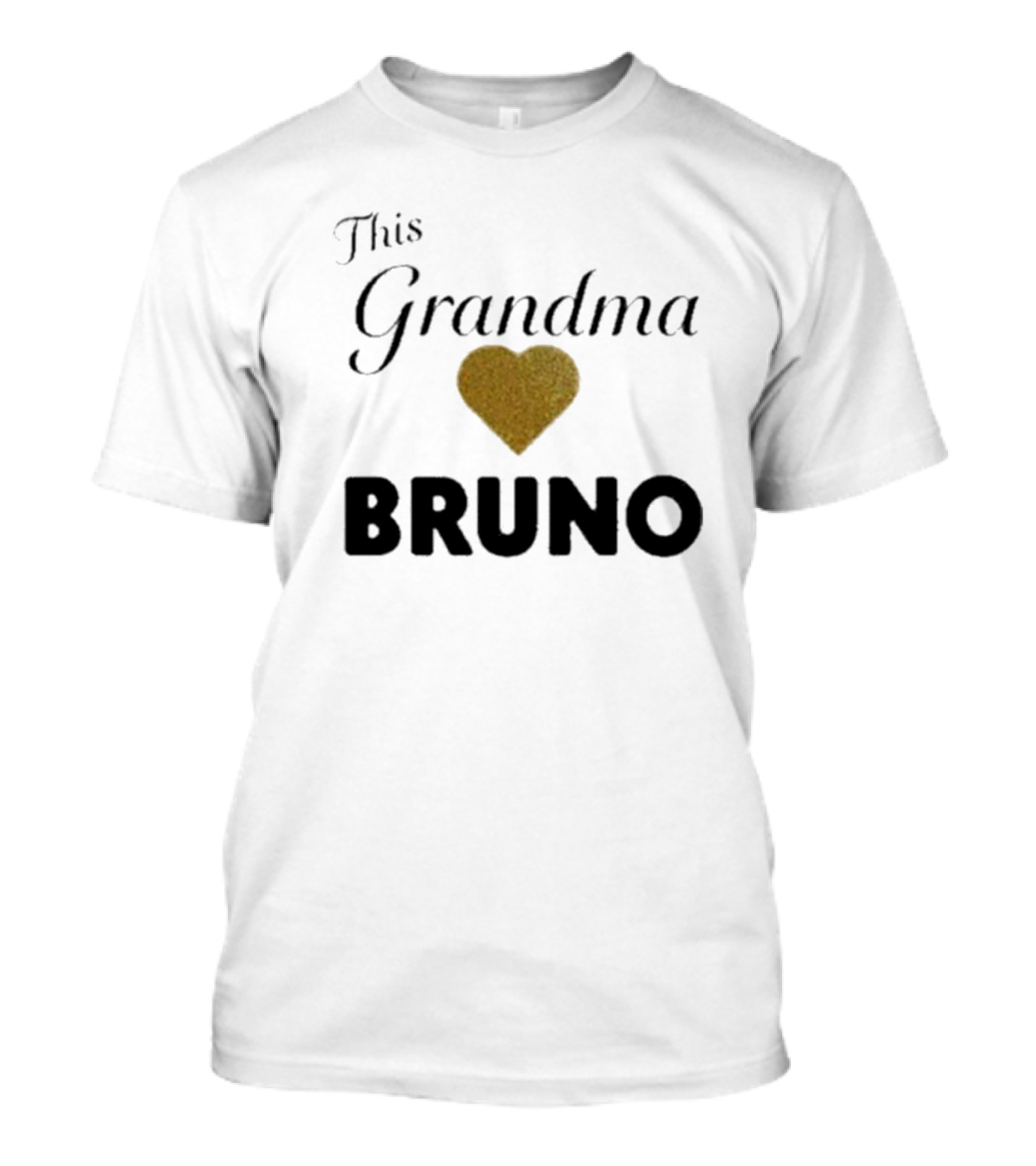 This Grandma Loves Heart Bruno T-Shirt