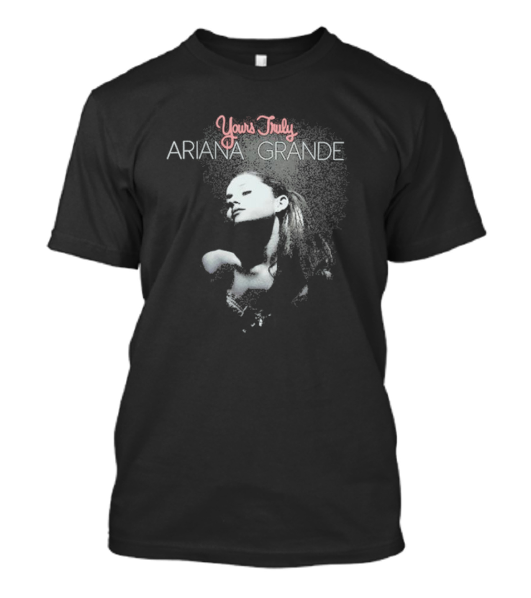 Yours Truly Ariana Grande 10th Anniversary Puff Print T-Shirt