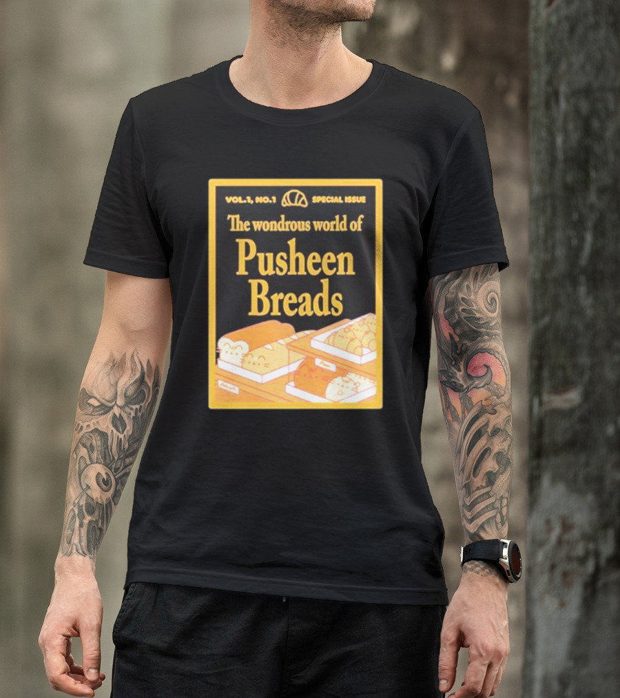 Vol. 1 No. 1 Special Issue The Wondrous World Of Pusheen Breads T-Shirt