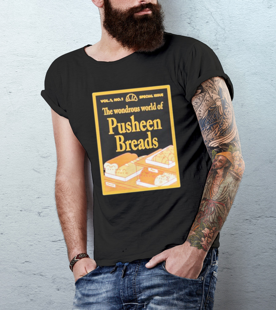 Vol. 1 No. 1 Special Issue The Wondrous World Of Pusheen Breads T-Shirt