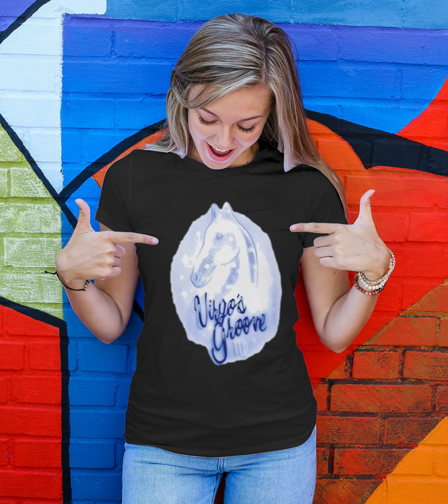 Virgos Groove Beyonce Birthday Party Horse Motif T-Shirt