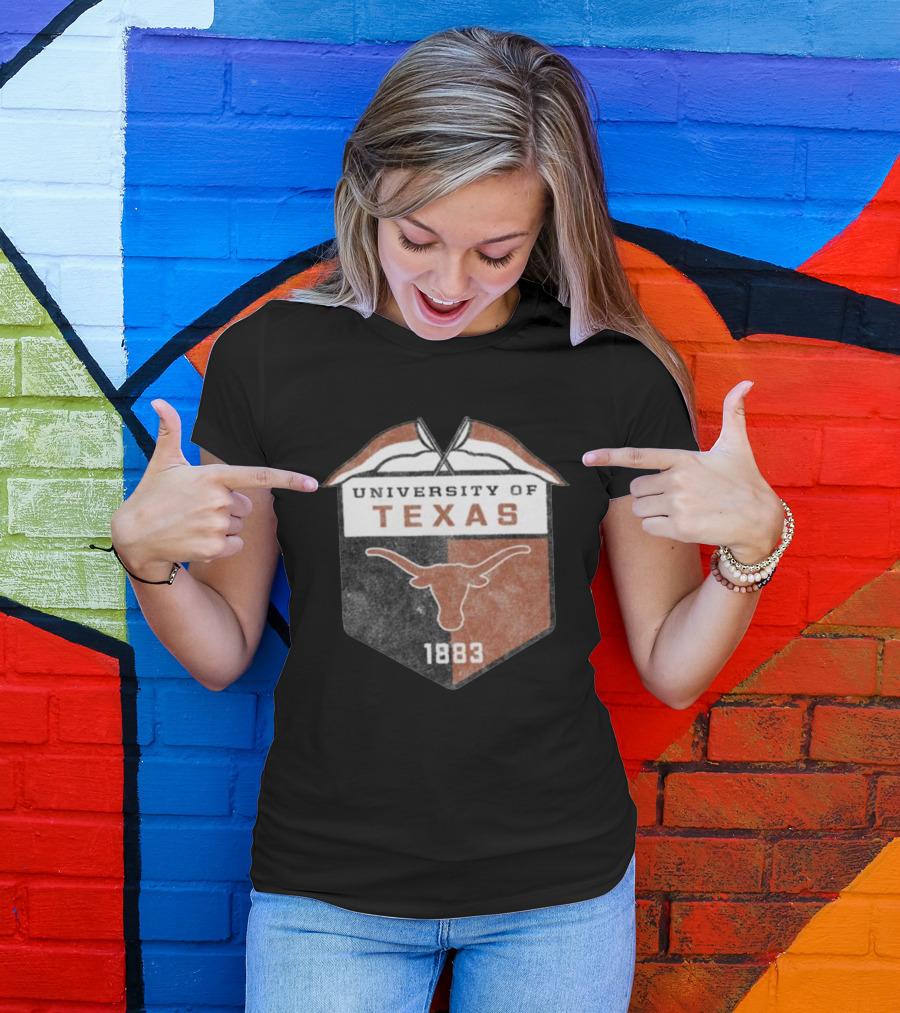 University Of Texas Longhorns 1883 Crest ComfortWash T-Shirt