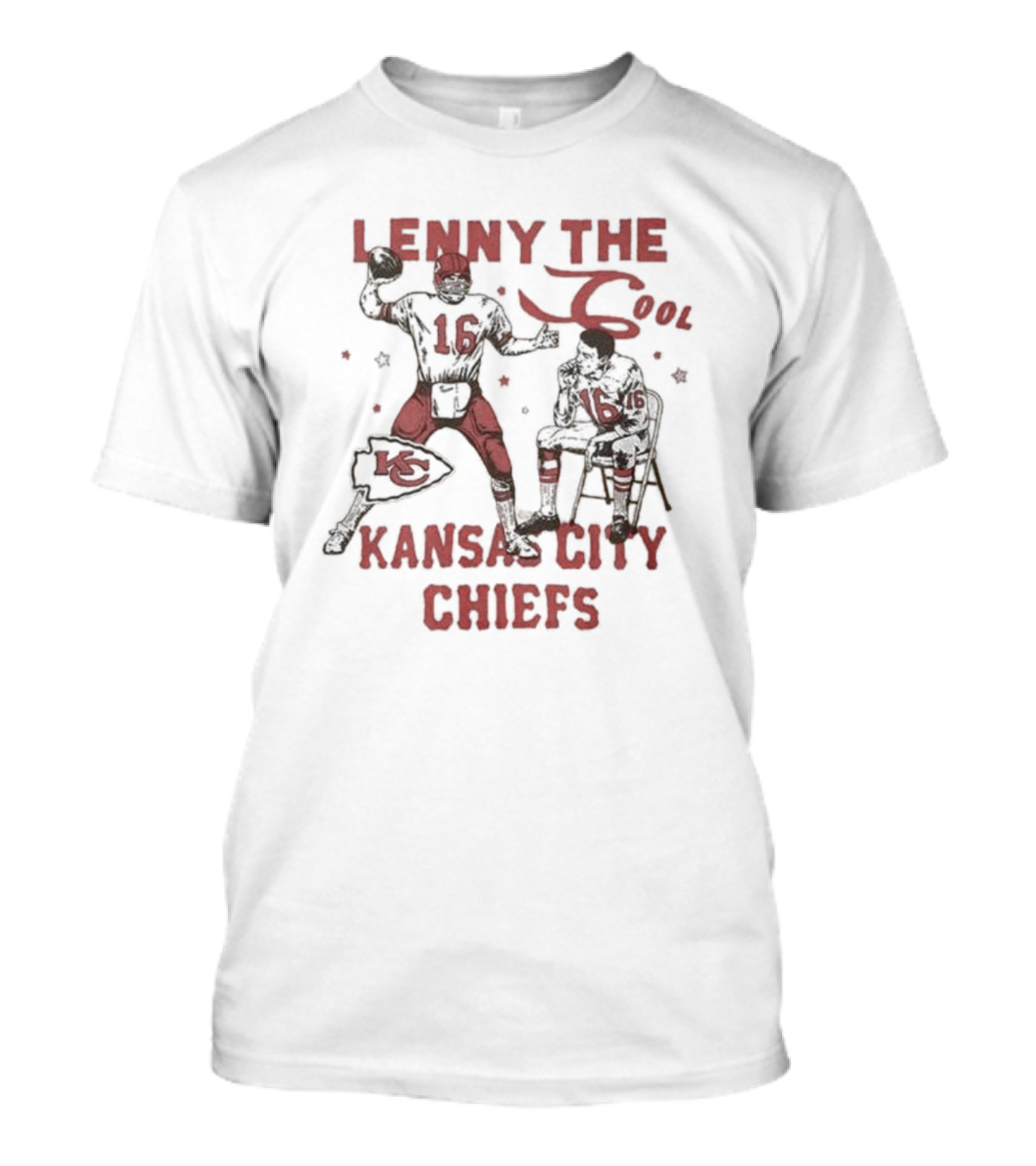 Lenny The Cool Kansas City Chiefs 16 T-Shirt