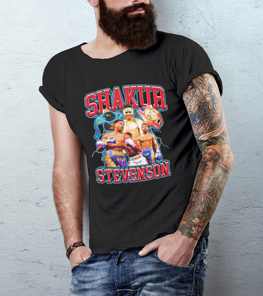 SHAKUR STEVENSON Boxing Champion Newark Baby T-Shirt