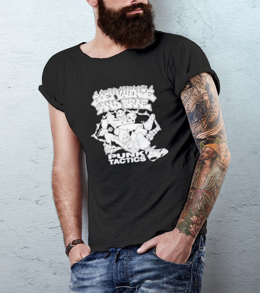 Joey Valence And Brae Punk Tactics Graffiti Character Duo T-Shirt