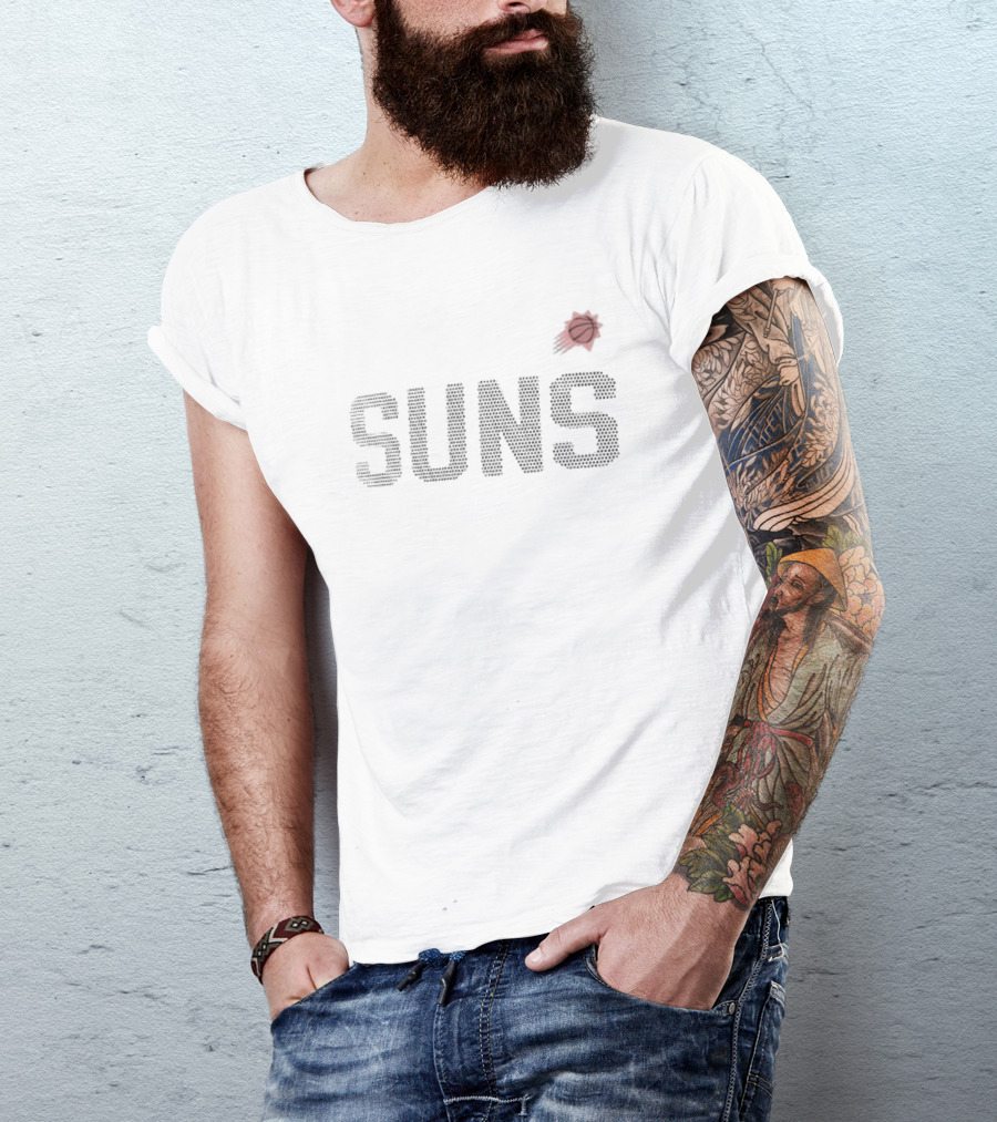 Phoenix Suns G-III 4Her By Carl Banks Suns Basketball Team T-Shirt