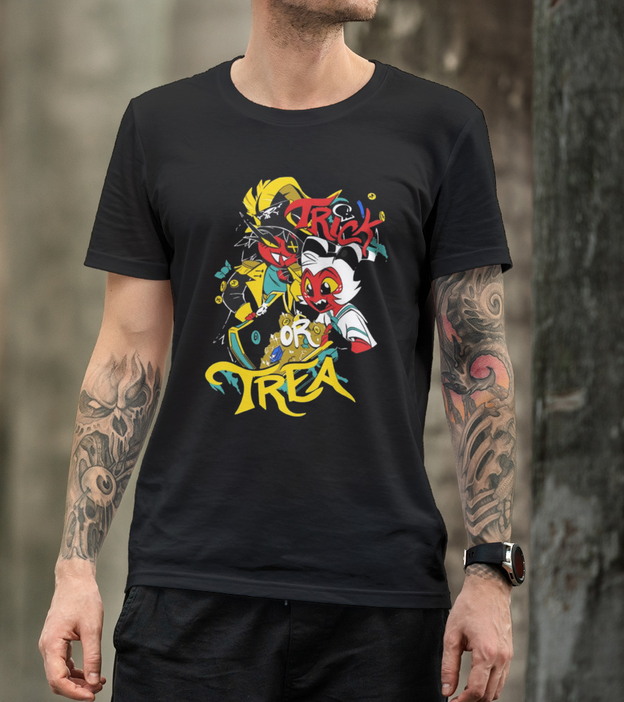 Moxxie Millie Trick Or Treat Halloween Characters T-Shirt