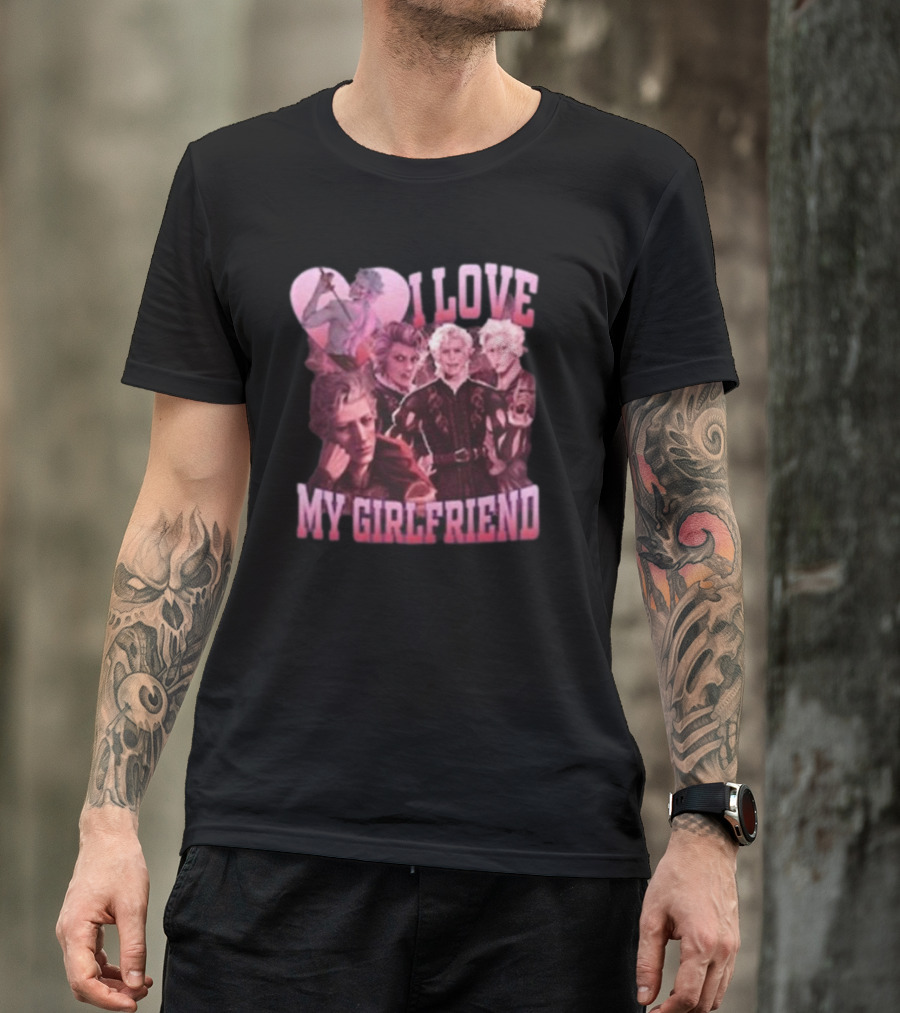 I Love My Girlfriend Astarion Approves Bg 3 T-Shirt
