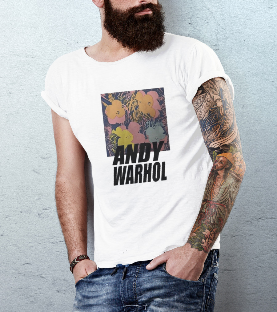 Andy Warhol Flower Pop T-Shirt