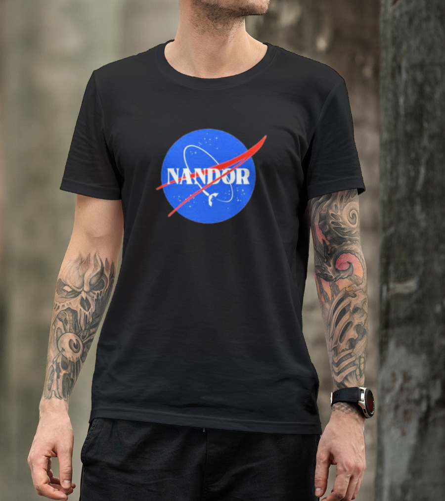 Harvey Guillen Nandor NASA T-Shirt