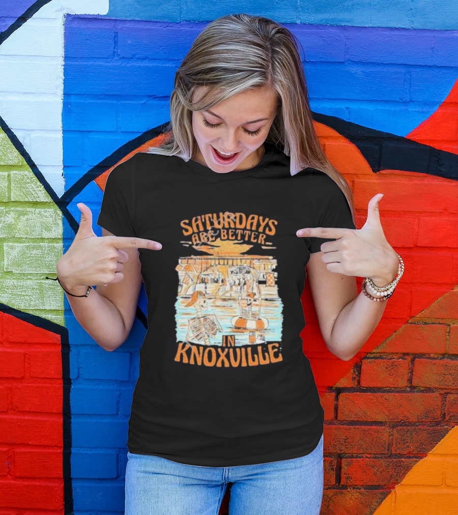 Saturdays Are Better In Knoxville River Tubing Adventure T-Shirt