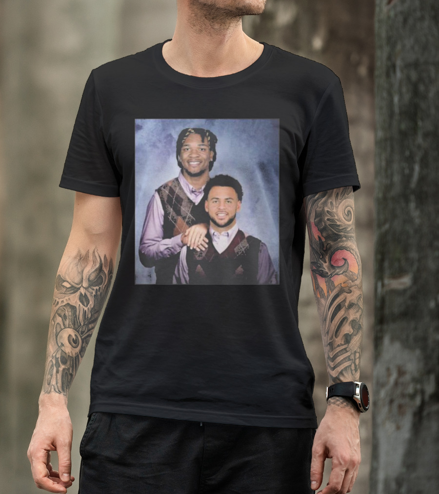 Michael Pittman Jr And Anthony Richardson Indianapolis Colts Step Brothers Meme T-Shirt