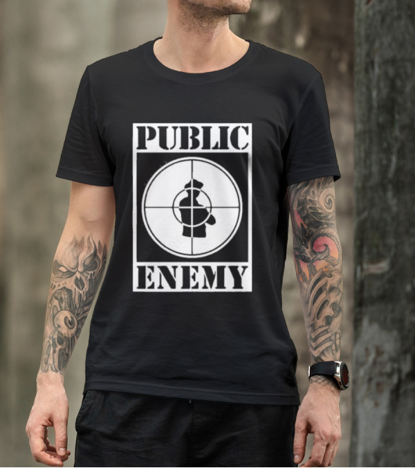 Public Enemy Merch Public Enemy Iconic Target T-Shirt