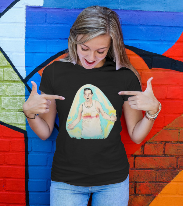 Mike Scollins Aura Character Illustration Tank Top T-Shirt
