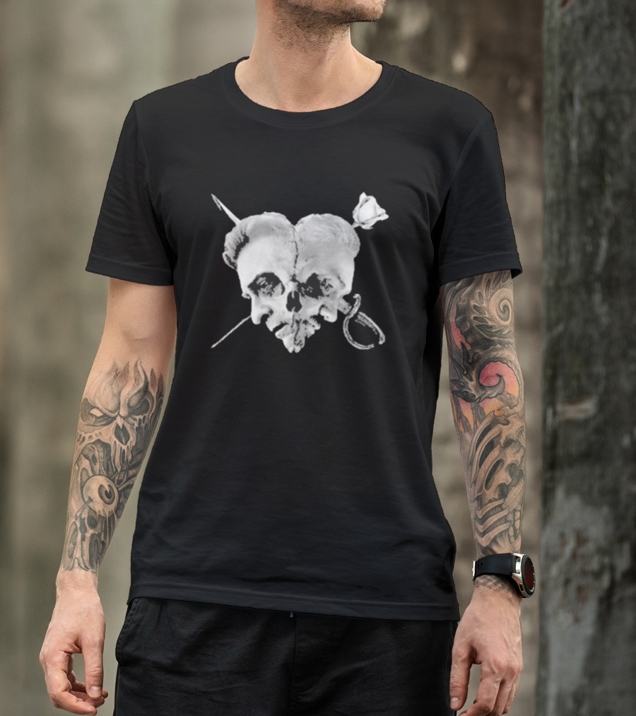 Our Flag Means Death Season 2 Key Skull Heart Saber Rose T-Shirt