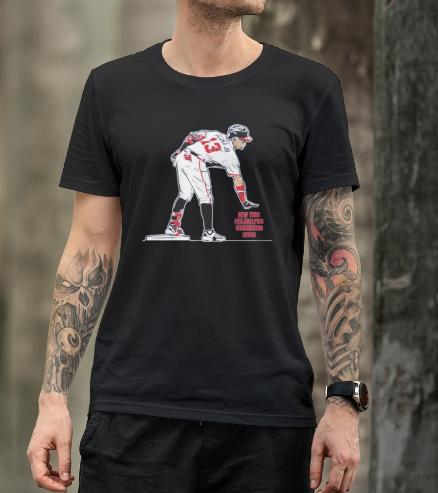 Ronald Acuña Jr Too Small Atlanta New York Philadelphia Washington Miami T-Shirt