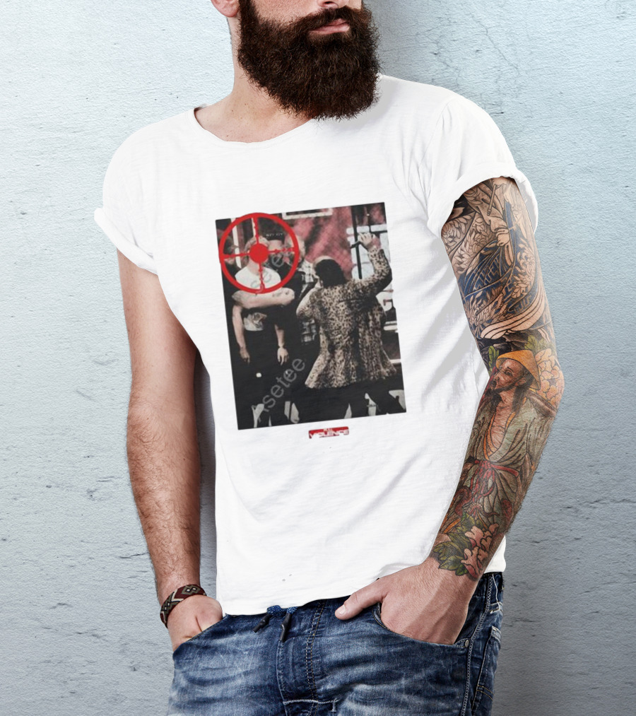 Dillon Danis X Full Violence Bullseye Target Red Circle T-Shirt