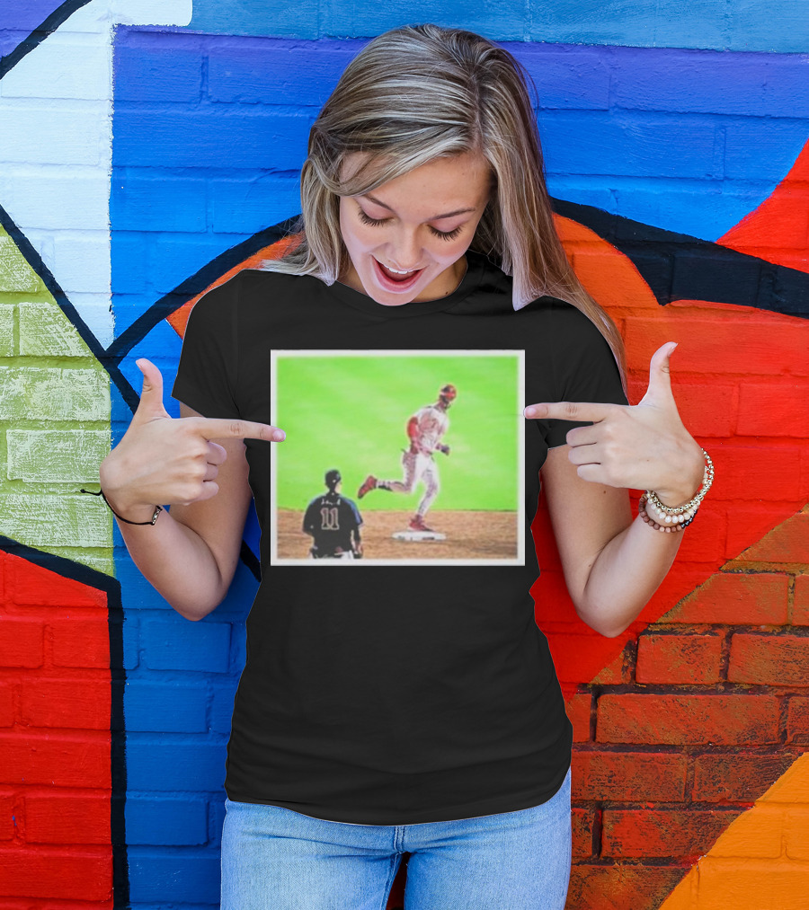 Section 419 Harper Stares Down Arcia Baseball Moment T-Shirt