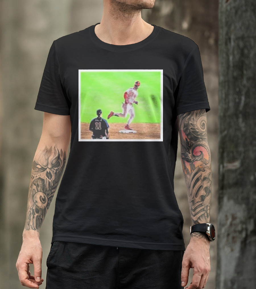 Section 419 Harper Stares Down Arcia Baseball Moment T-Shirt