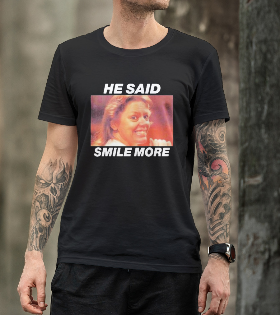 The Cola Corporation Merch Aileen Wournos Smile More He Said T-Shirt