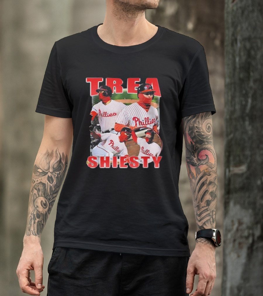 Trea Shiesty Limited Phillies Baseball Shirt Collection T-Shirt