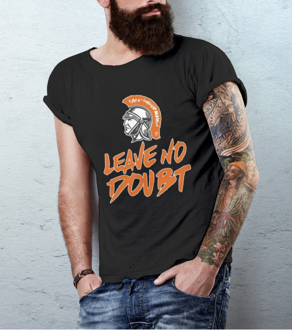 Leave No Doubt Roman Warrior Helmet T-Shirt