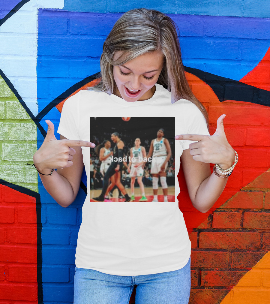 A’ja Wilson Back To Back Basketball Victory T-Shirt