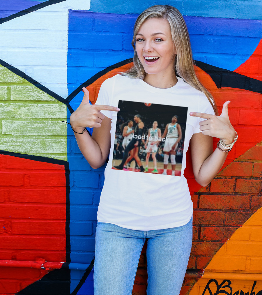 A’ja Wilson Back To Back Basketball Victory T-Shirt