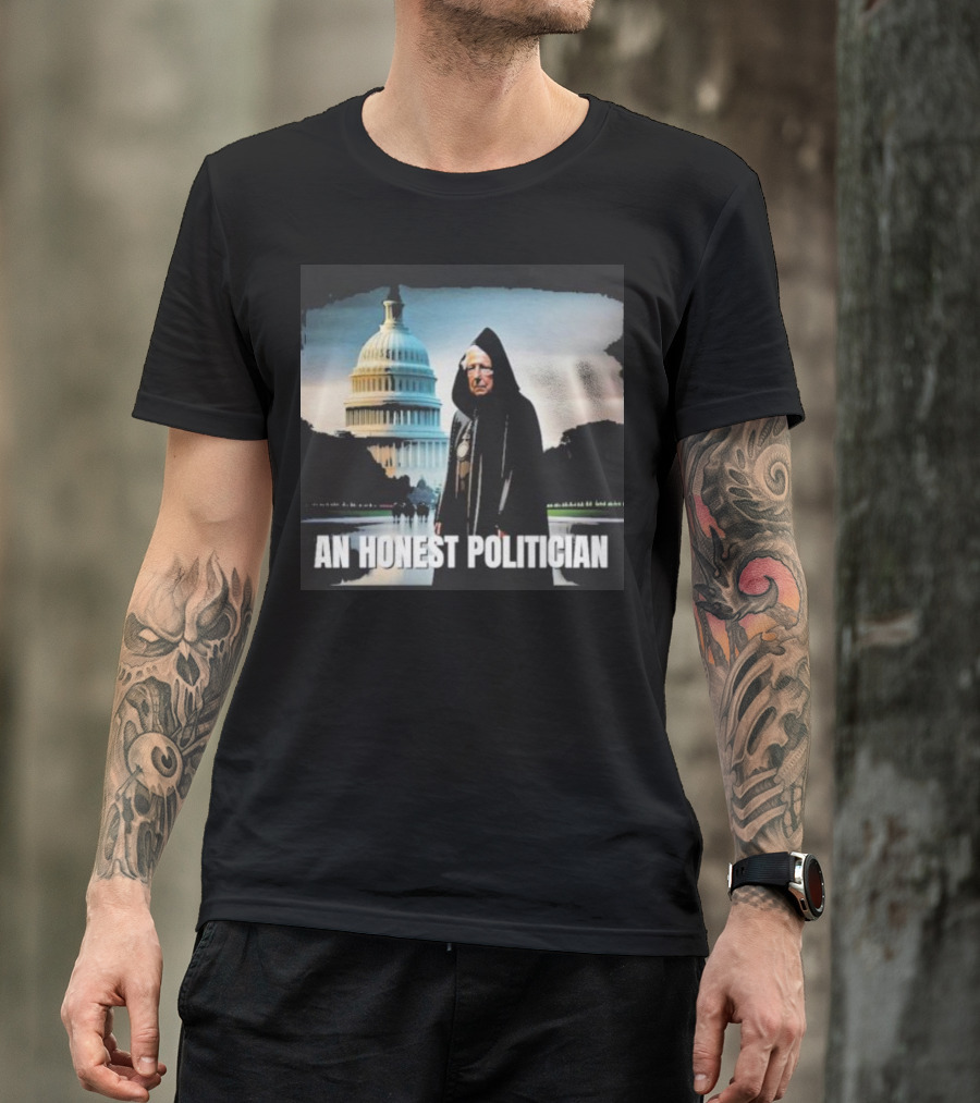 An Honest Politician Capitol Hill Cloaked Figure T-Shirt