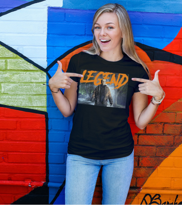Legend Jason Voorhees Spooky Halloween T-Shirt