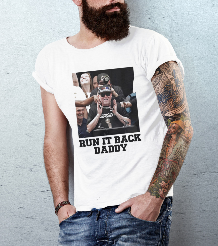 Run It Back Daddy Champions Michael Malone Denver Nuggets T-Shirt
