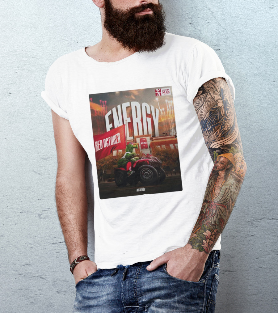 Energy Red October Philadelphia Phillies NLCS T-Shirt