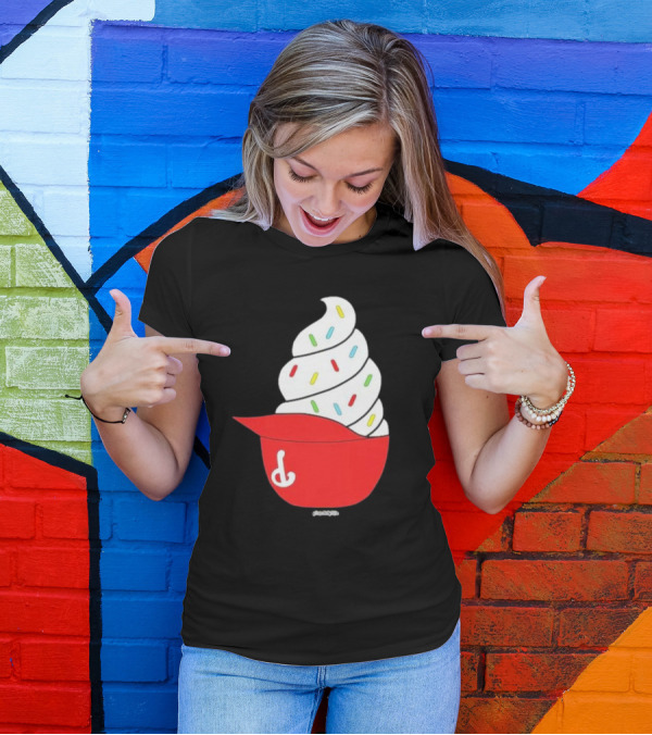 Phillies Ice Cream Helmet Swirl With Sprinkles T-Shirt