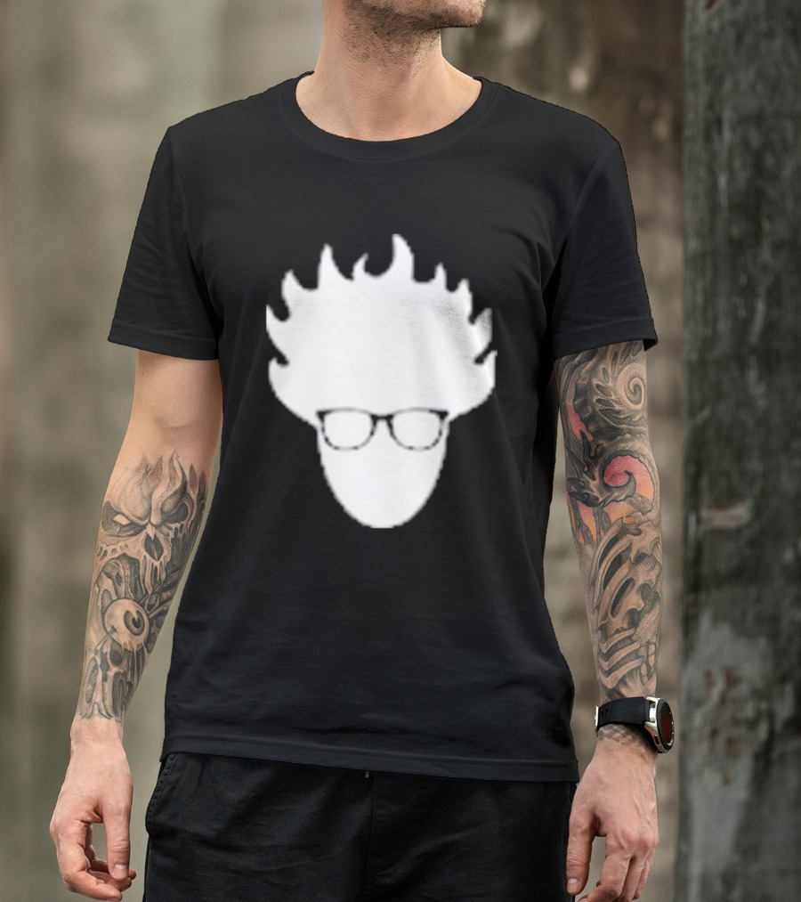 Viva Fro Iconic Glasses Silhouette Left Chest T-Shirt