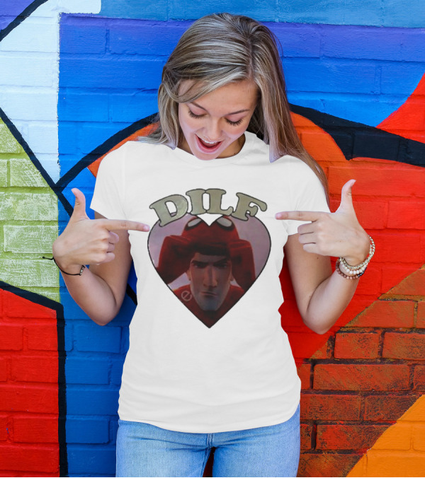 DILF Peter Mustardyardpress Merch Spider Cap Heart T-Shirt