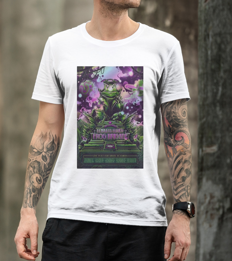 Les Claypool Fearless Flying Frog Brigade The Hunt For Green October T-Shirt