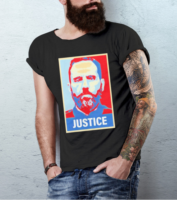 Justice Jack Smith Iconic Red And Blue T-Shirt