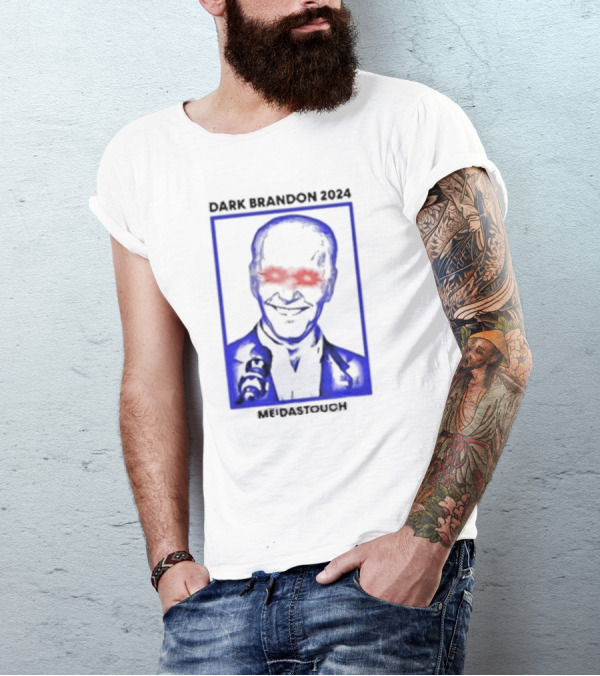 Dark Brandon 2024 Meidastouch Neon Red Eyes T-Shirt